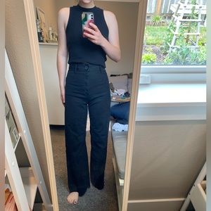 NWT (detached) Zara Marine Straight Jeans